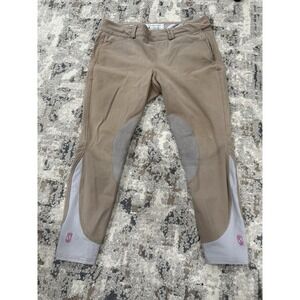 Treadstep Symphony Breeches . Tan  34R Knee Patch